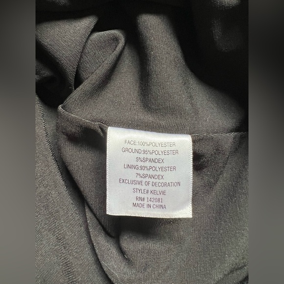 Altar'd State Black Mini Sequin Cocktail Dress with Bell Sleeves - Medium - Picture 6 of 7